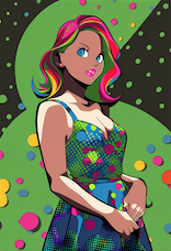 Pop Art Style